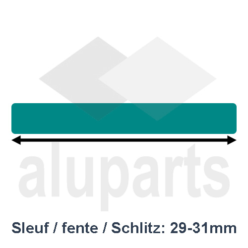 Lot de 6 pares tempête blancs pour fenêtre PVC Brico Essentiel